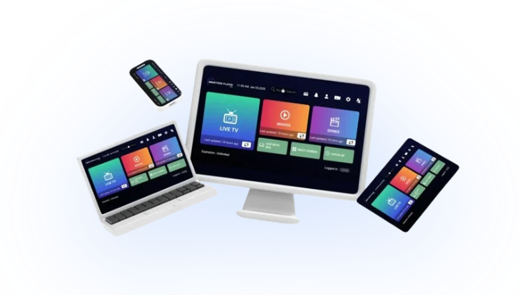 smart iptv på flera enheter
